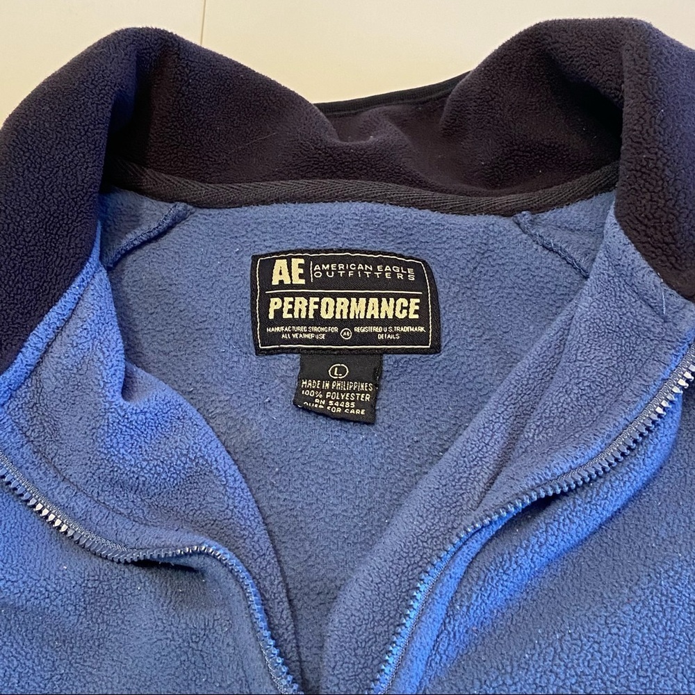 Vintage American Eagle Blue Pullover Sweater Size Large - Picture 3 of 7